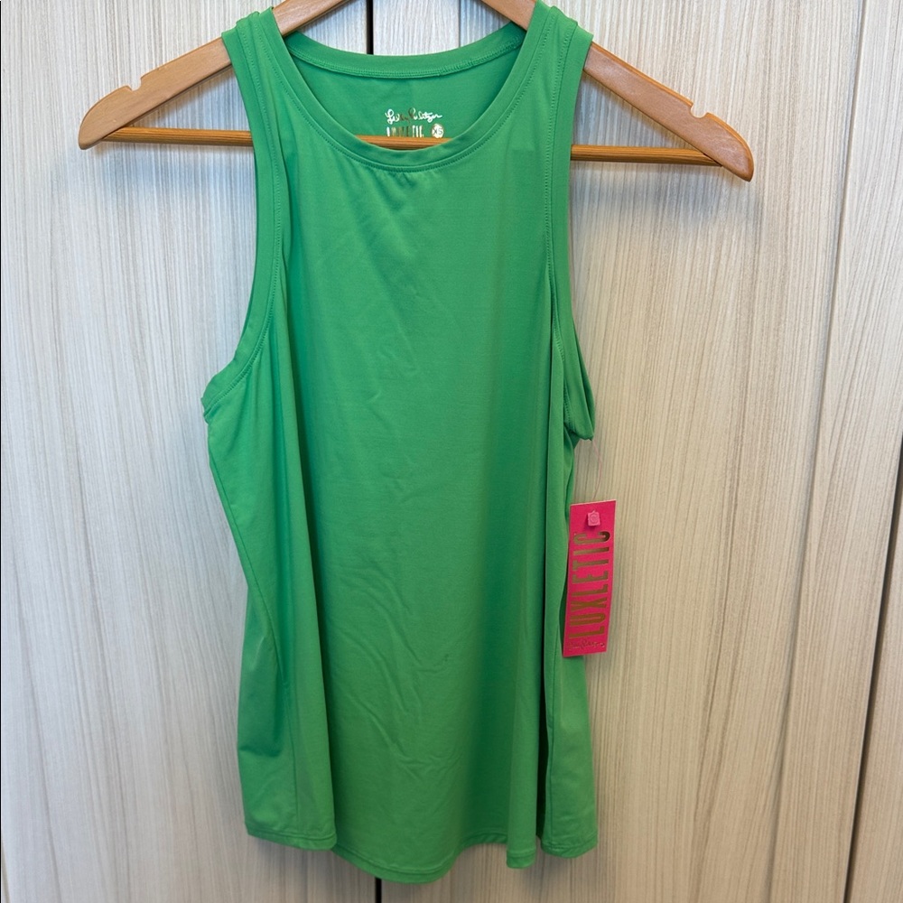 Lilly Pulitzer Bright Green Sleeveless Tank